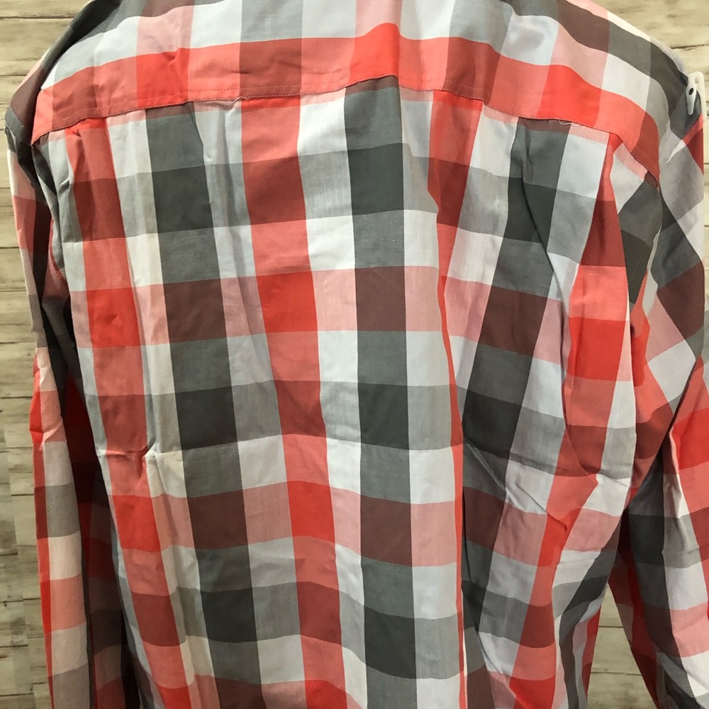 Men NEW! Roger Kent Sport Plaid Shirt XL n70 - Picture 3 of 6